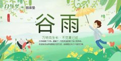 您了解谷雨的由來嗎？